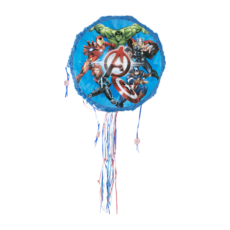 Kids Birthday [13.8″ Drum Shape] Pinata – Safety Cardboard