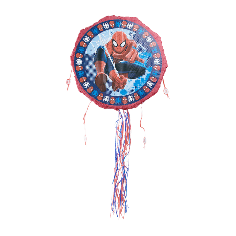 Spider-Man Hero [13.8 Inch Round] Pinata – Safe Pull-String