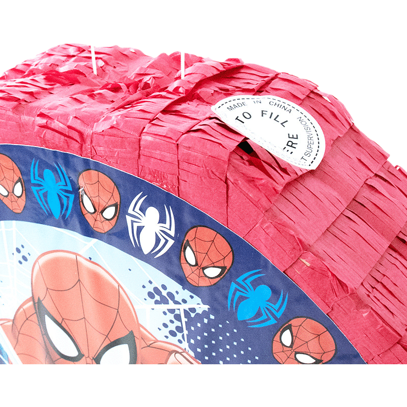 Spider-Man Hero [13.8 Inch Round] Pinata – Safe Pull-String