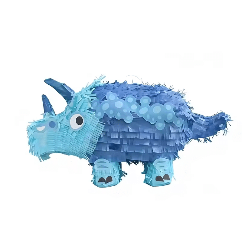 Blue Triceratops [3D Dinosaur Pinata] Jurassic Party Theme Boys Birthday