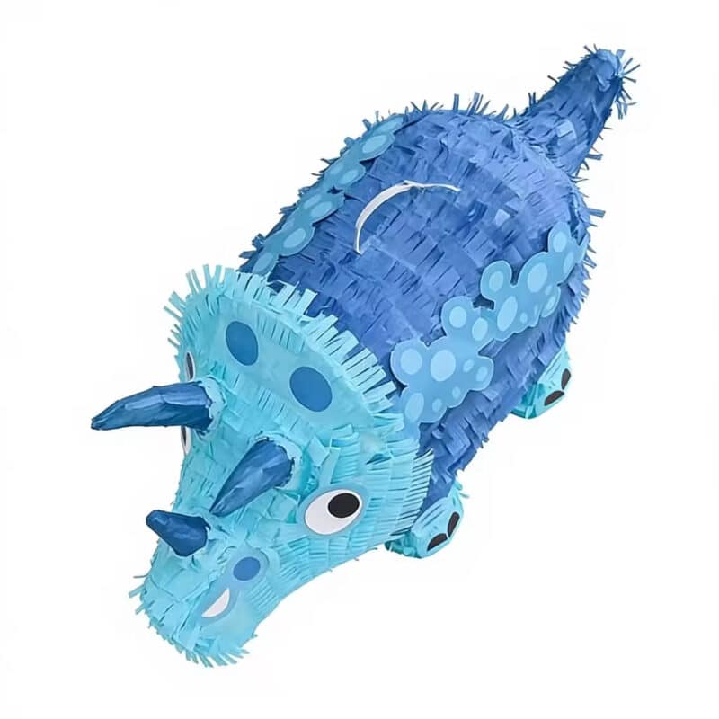 Blue Triceratops [3D Dinosaur Pinata] Jurassic Party Theme Boys Birthday