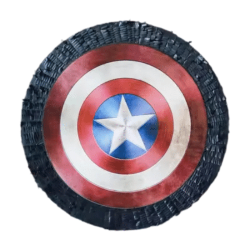 Captain America Shield [13.8 Inch Round] Pinata Safe Pull-String Factory
