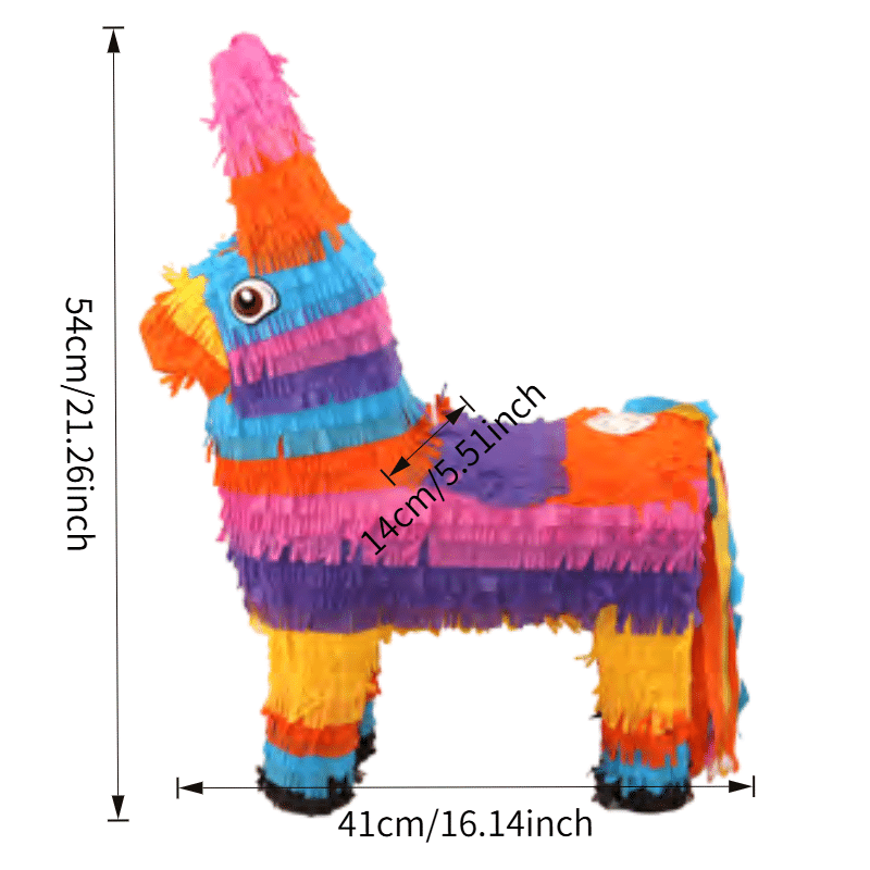 Classic Donkey Pinata (21 Inch) – Traditional Fiesta Burro