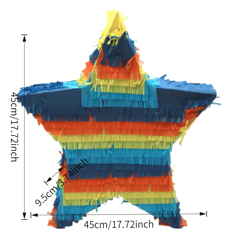 Star Pinatas Wholesale: Points, Size and Packing