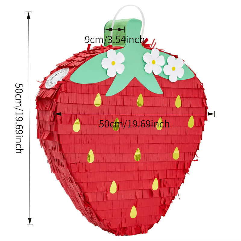 Giant Strawberry [20 Inch] – Berry Sweet One Theme – First Birthday