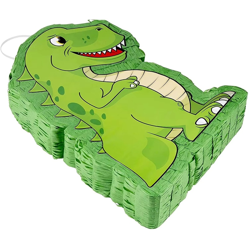 Green T-Rex Pinata – Jurassic Party Theme – Boys Birthday Favorite