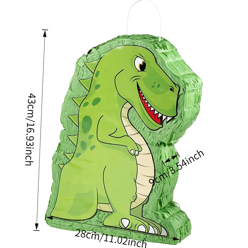 Green T-Rex Pinata – Jurassic Party Theme – Boys Birthday Favorite
