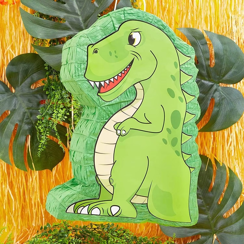Green T-Rex Pinata – Jurassic Party Theme – Boys Birthday Favorite