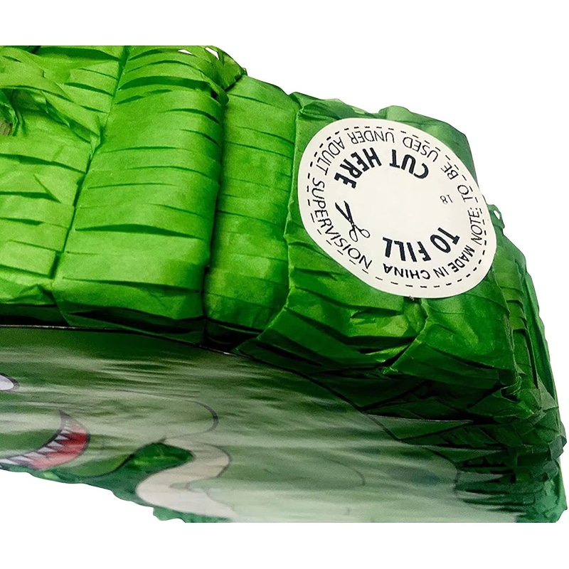 Green T-Rex Pinata – Jurassic Party Theme – Boys Birthday Favorite