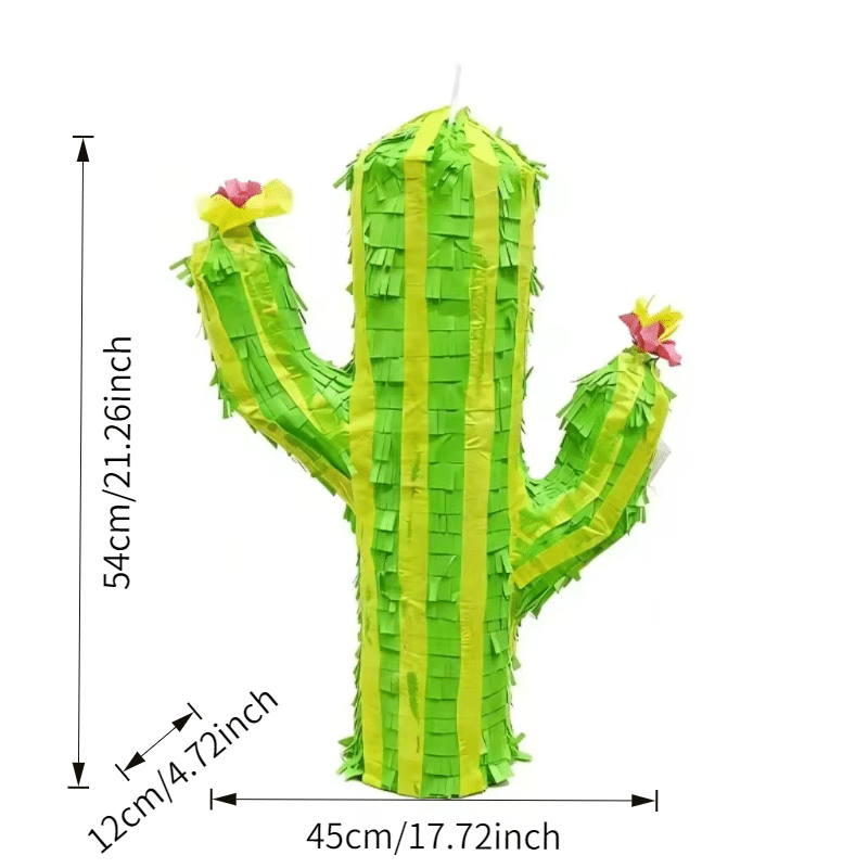 Large Cactus [21 Inch Tall] Pinata – Green Saguaro