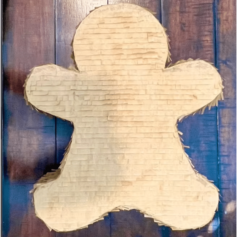 Large Gingerbread Man Pinata [Christmas Classic] – 35cm Width