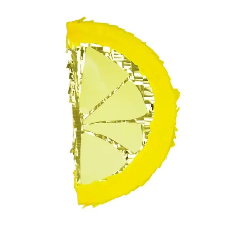“Main Squeeze” Lemon [Foil Slice] – Bridal Shower & Summer Party