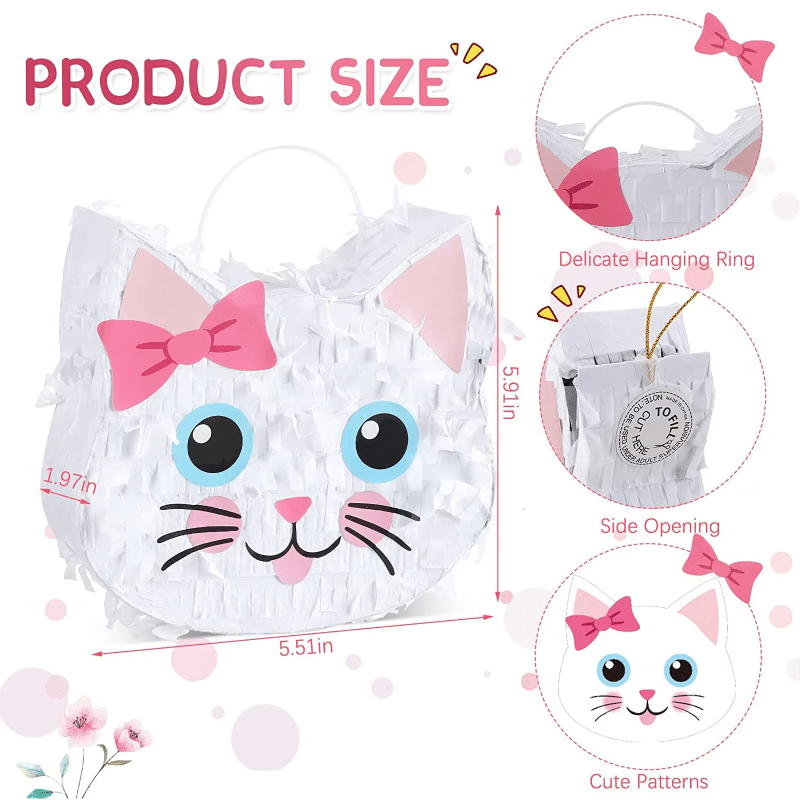 Mini Cat Heads [8 Assorted Designs] – Table