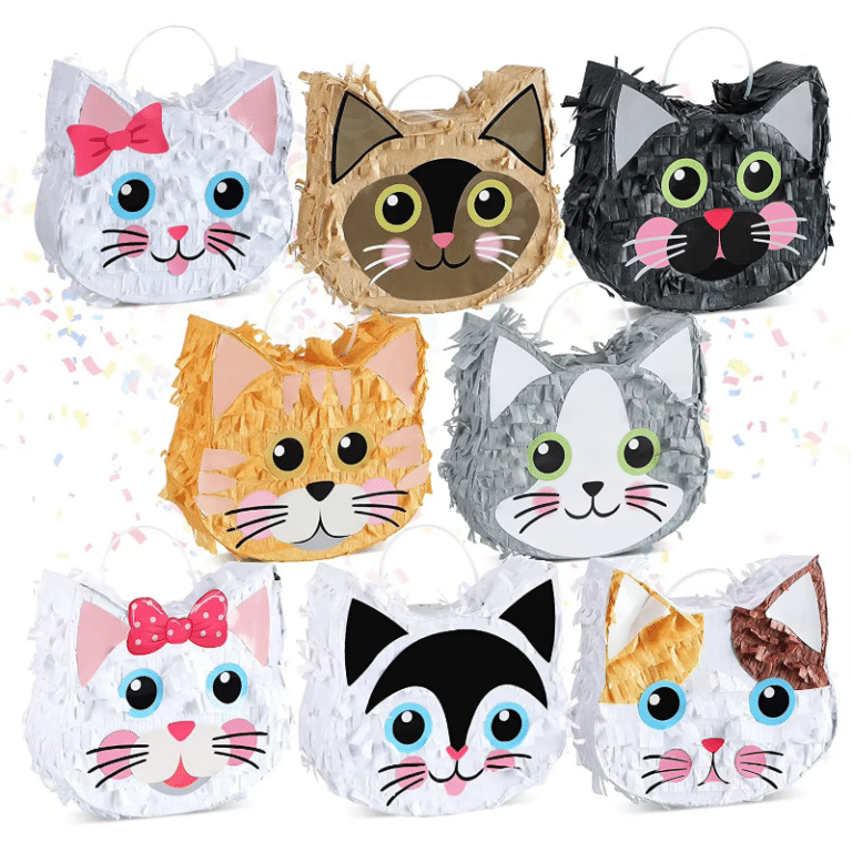 Mini Cat Heads [8 Assorted Designs] – Table