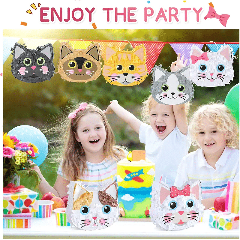 Mini Cat Heads [8 Assorted Designs] – Table