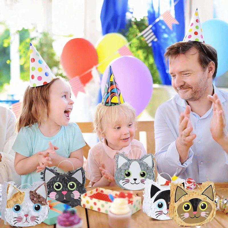 Mini Cat Heads [8 Assorted Designs] – Table