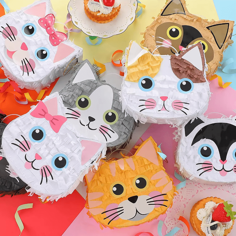 Mini Cat Heads [8 Assorted Designs] – Table