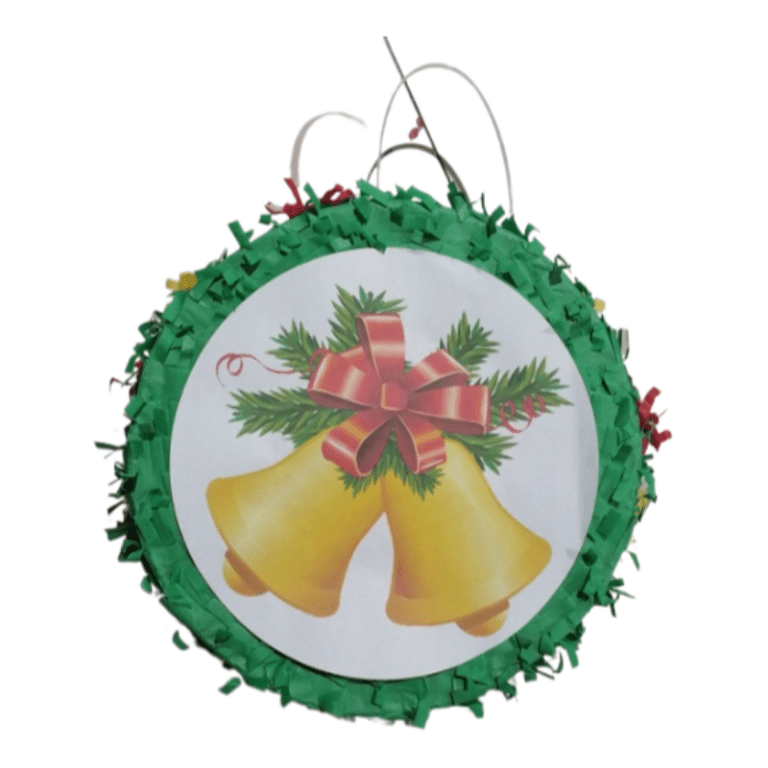 Mini Christmas Pinata [Round Bell] – Tree Ornament Size (20cm)