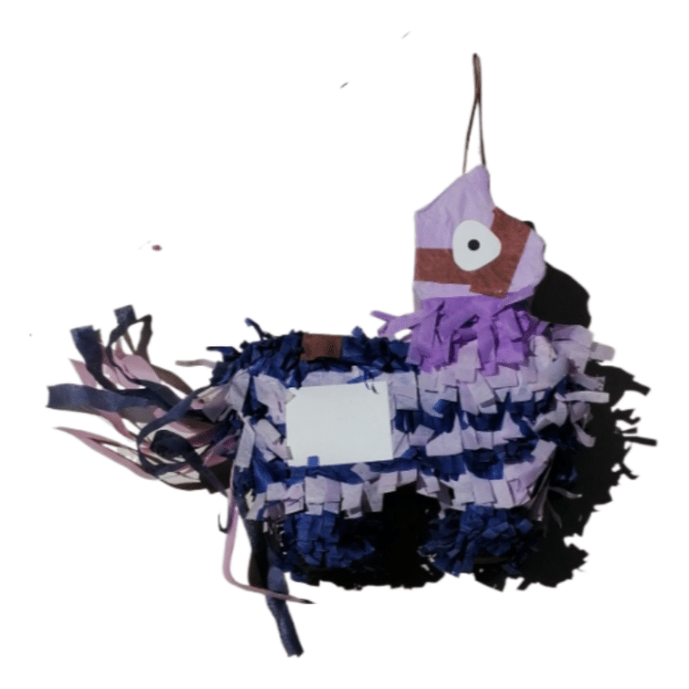 Mini Donkey Pinata [Llama Style] Purple & Blue Gamer Theme Party Favor Box