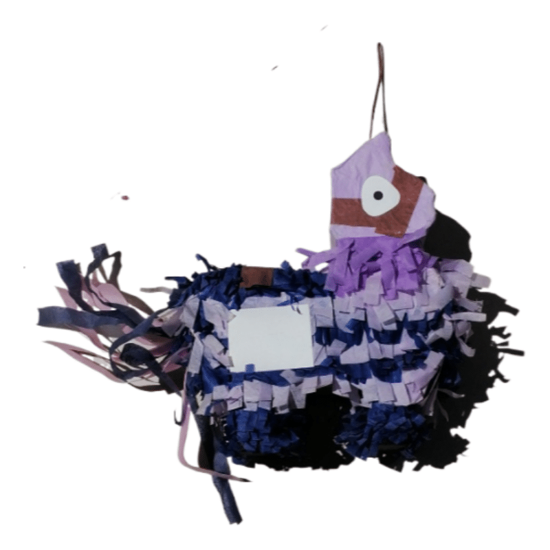 Mini Donkey Pinata [Llama Style] Purple & Blue Gamer Theme Party Favor Box