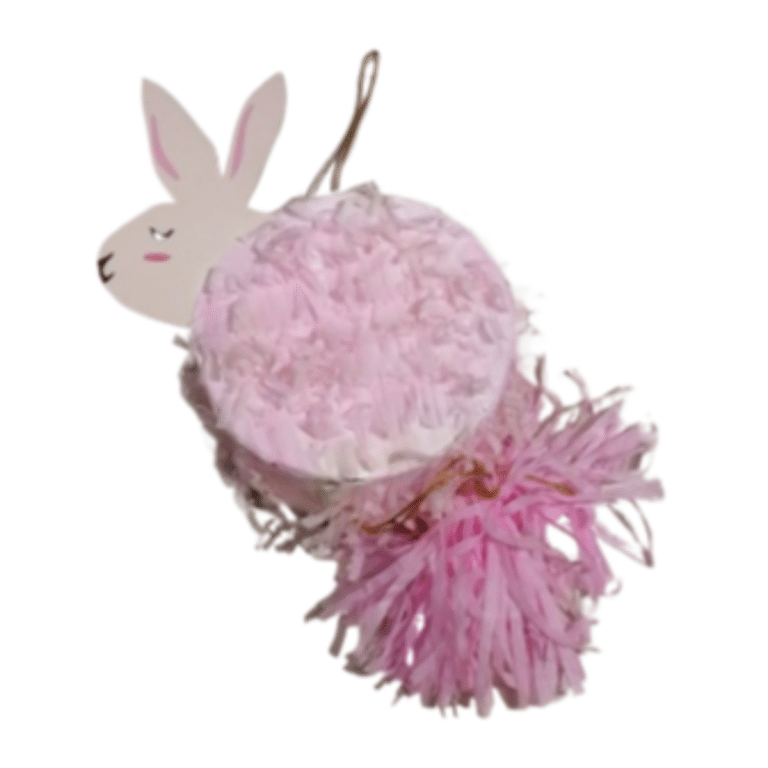 Mini Pink Bunny Pinata – Easter Basket Stuffer – Spring