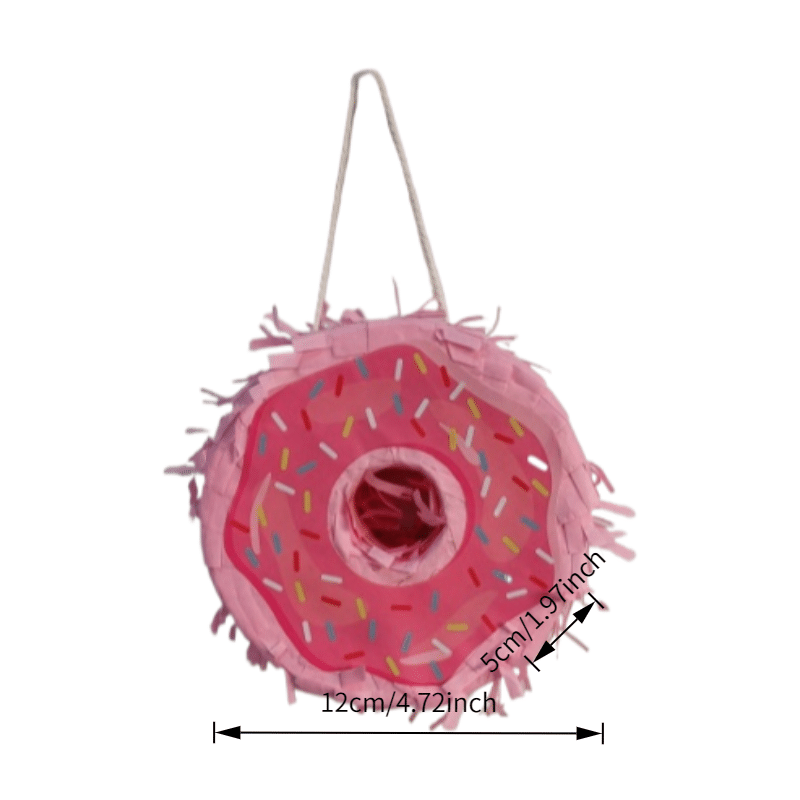 Mini Pink Donut Pinata – “Donut Grow Up” Theme