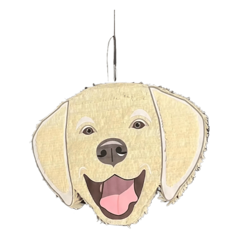 Mini Puppy Head [Golden Retriever] – Dog Birthday