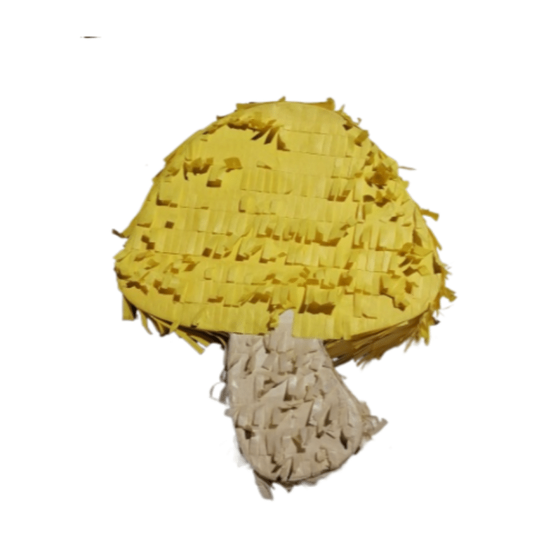 Mini Yellow Mushroom Pinata Fairy Garden Theme Cottagecore