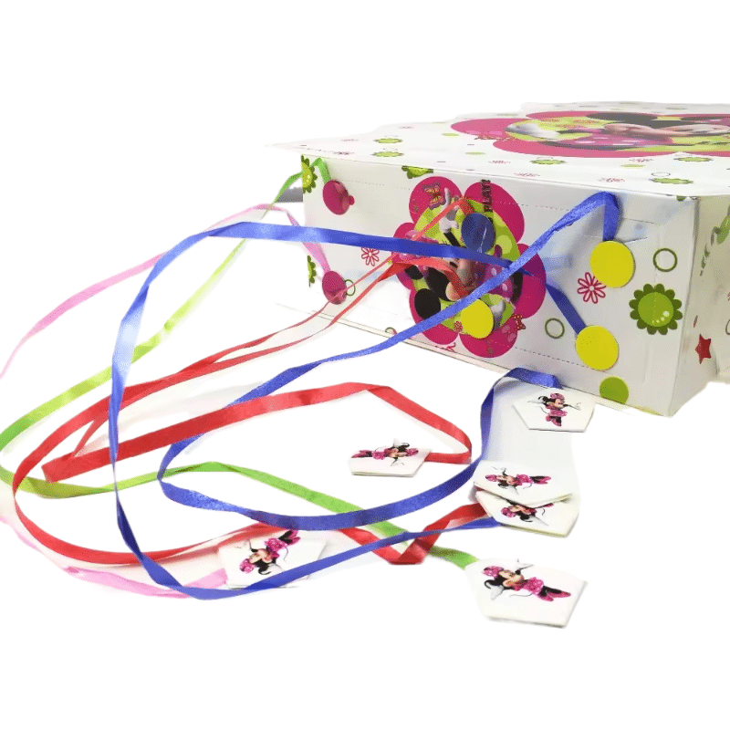 Minnie Mouse [Foldable 16″ Box] Pinata – Space-Saving Design