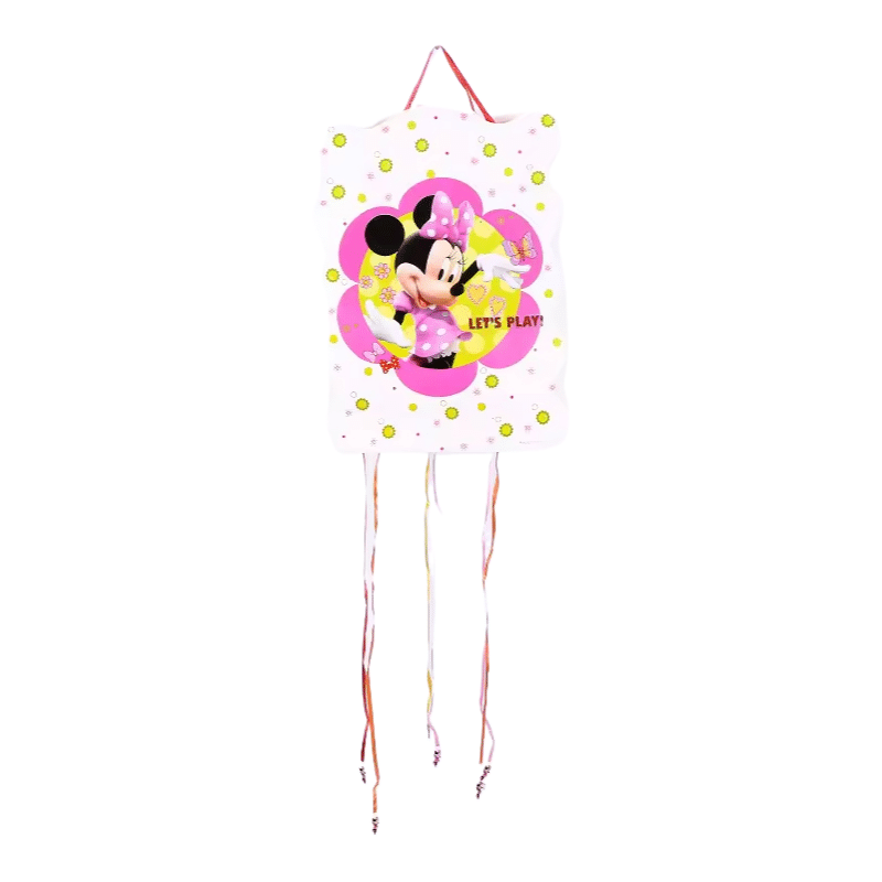 Minnie Mouse [Foldable 16″ Box] Pinata – Space-Saving Design