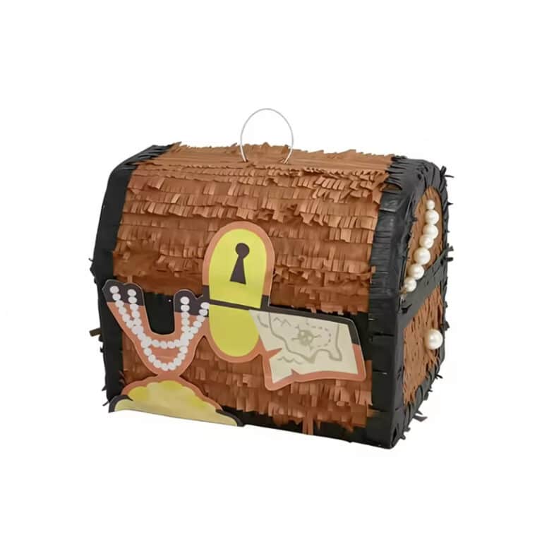 Pirate Treasure Chest Pinata – High Capacity (17cm Deep)