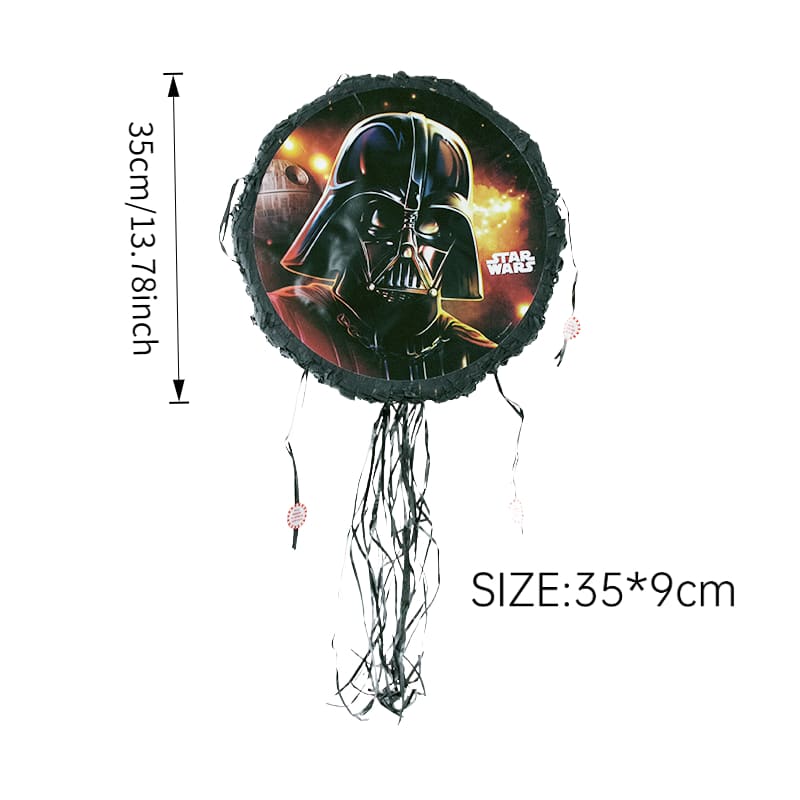 Star Wars Theme [13.8 Inch Round] Pinata – Safe Pull-String