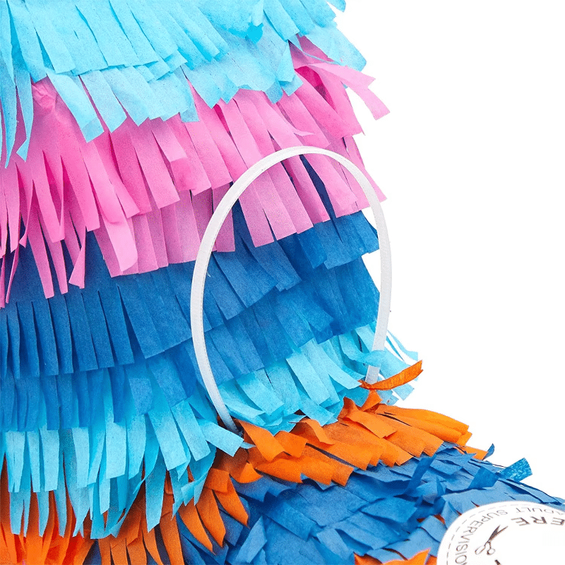 Traditional Donkey [17 Inch 3D Shape] Pinata – Rainbow Colors