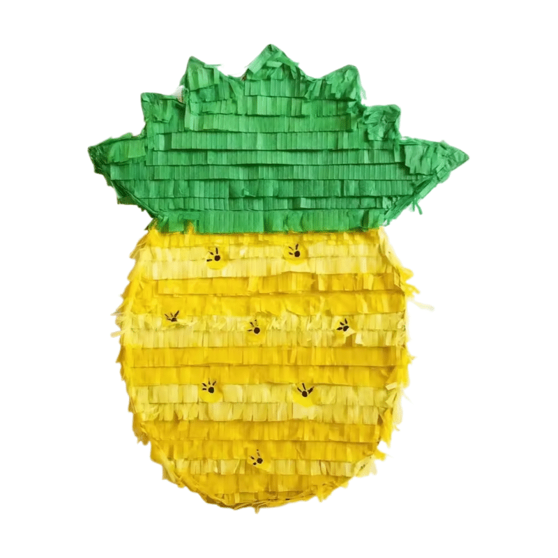 Tropical pineapple pinata product reference for size and packing planning