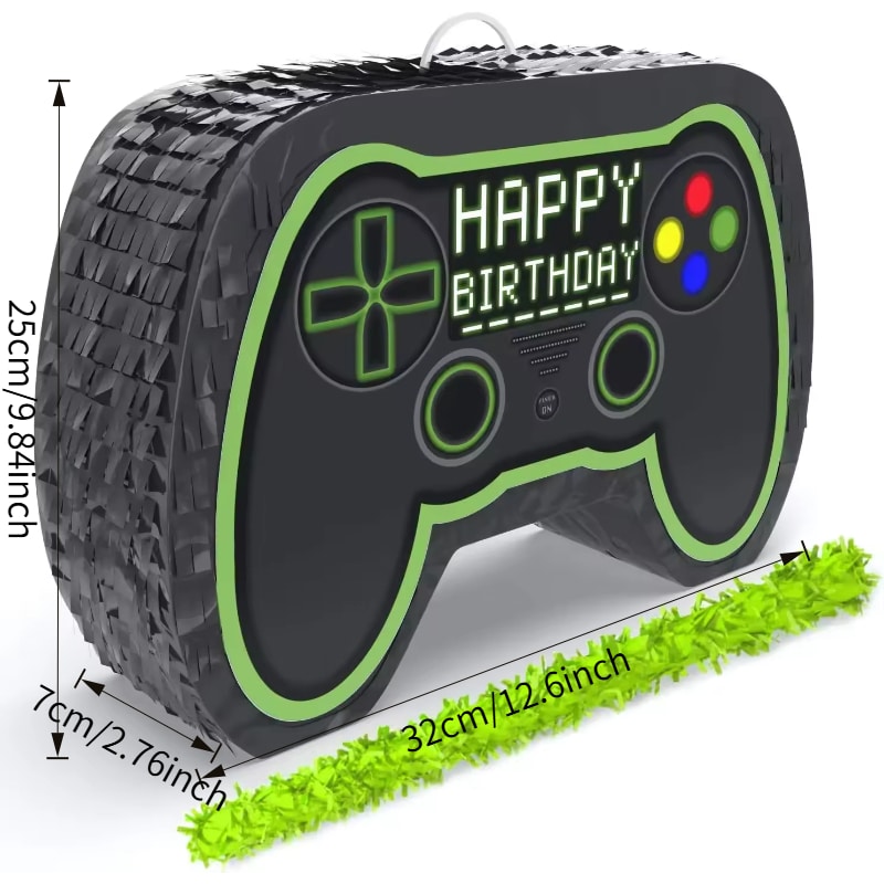 Video Game Controller Pinata Set [With Stick] – “Level Up” Theme