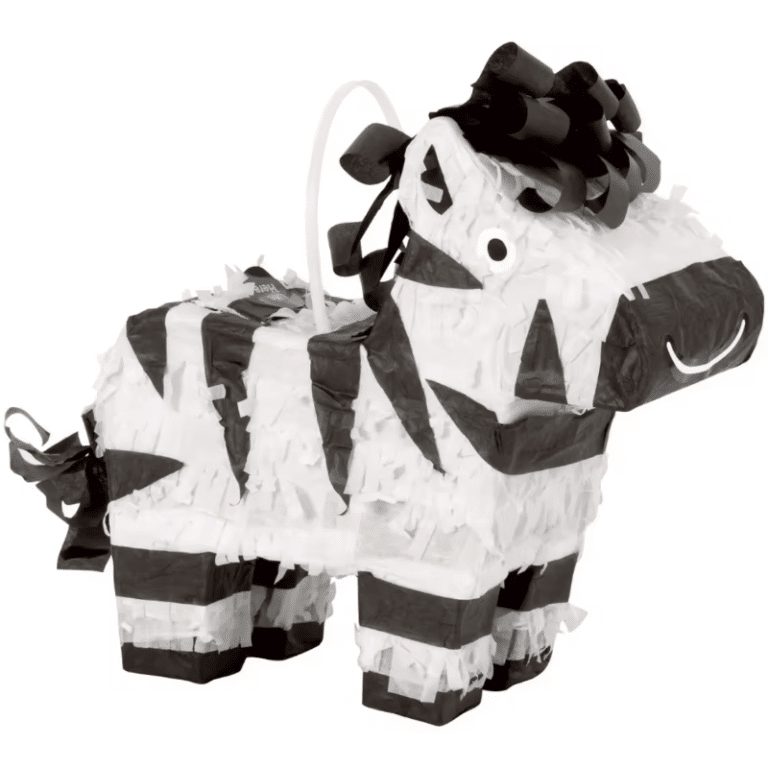 Zebra 3D [Safari Jungle Theme] Pinata – Classic Stripe Design