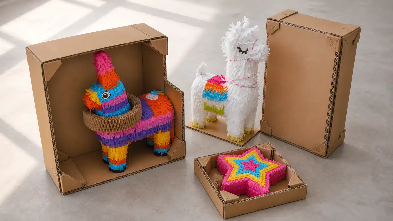 Pinata Packaging and Carton Planning for Irregular Shapes